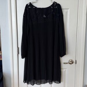 Lane Bryant Black Lace Dress